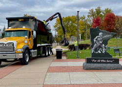 &ldquo;Veterans Park is undergoing a shrubbery replacement plan in 2025-2026. The original Ninebark shrubs were getting weather worn and bare in places. An agreement between the Veterans Park Committee and the North St. Paul Public Parks will replace the present Ninebark border hedge with new plantings of Arrowood Viburnum for added color and durability in Spring 2026. Stay tuned&rdquo;.