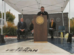 Minnesota Dept. Of Veterans Affairs proclaimed the new Veterans Awareness and suicide prevention program to officially start in 2019 and chose Veterans Park as the kick-off for this state wide program.