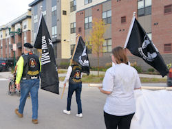 2023 POW/MIA Remembrance Walk to Veterans Park in North St. Paul, September 21, 2023