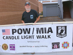 2023 POW/MIA Remembrance Walk to Veterans Park in North St. Paul, September 21, 2023