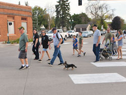 2023 POW/MIA Remembrance Walk to Veterans Park in North St. Paul, September 21, 2023