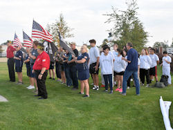 2023 POW/MIA Remembrance Walk to Veterans Park in North St. Paul, September 21, 2023