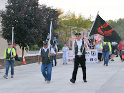 2023 POW/MIA Remembrance Walk to Veterans Park in North St. Paul, September 21, 2023