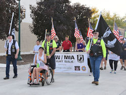 2023 POW/MIA Remembrance Walk to Veterans Park in North St. Paul, September 21, 2023