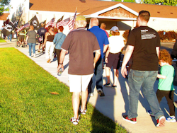 2024 POW/MIA Remembrance Walk to Veterans Park in North St. Paul, September 26, 2024