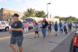 2021 POW/MIA Remembrance Walk to Veterans Park in North St. Paul, September 16, 2021