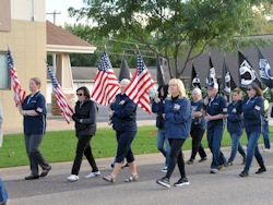 2022 POW/MIA Remembrance Walk to Veterans Park in North St. Paul, September 22, 2022