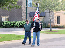 2022 POW/MIA Remembrance Walk to Veterans Park in North St. Paul, September 22, 2022