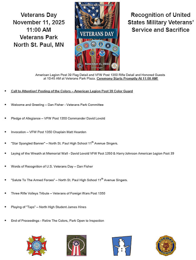 Veterans Day Ceremony